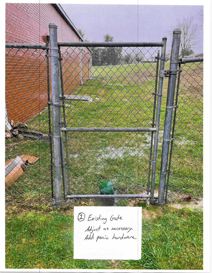 Area 1 fence